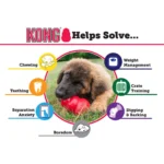 KONG® Puppy Toy - Treat Dispensing (COLOR VARIES) - Image 3