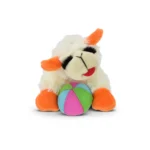 Multipet® Lamb Chop w/ Beach Ball Squeaker Plush Dog Toy - Image 2