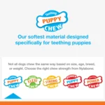 Nylabone® Sensory Material Puppy Teething Ring - Image 6