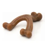 Nylabone® Gourmet Wishbone Chew Dog Toy - Bacon - Image 3