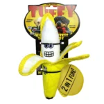 TUFFY® Banana 2-in-1 Dog Toy - Tough Plush - Image 3