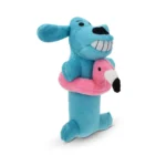 Multipet BoBo w/ Flamingo Floatie Squeaker Plush Dog Toy - Image 2