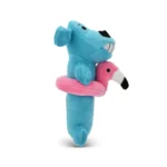 Multipet BoBo w/ Flamingo Floatie Squeaker Plush Dog Toy - Image 3