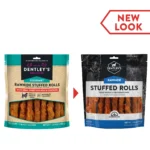 Dentley's® Gourmet Rawhide Stuffed Rolls Dog Treats - Sweet Potato & Chicken - Image 2