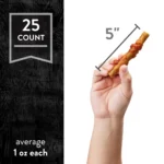 Dentley's® Gourmet Rawhide Stuffed Rolls Dog Treats - Sweet Potato & Chicken - Image 3