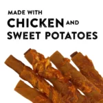 Dentley's® Gourmet Rawhide Stuffed Rolls Dog Treats - Sweet Potato & Chicken - Image 5