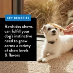 Dentley's® Gourmet Rawhide Stuffed Rolls Dog Treats - Sweet Potato & Chicken - Image 6