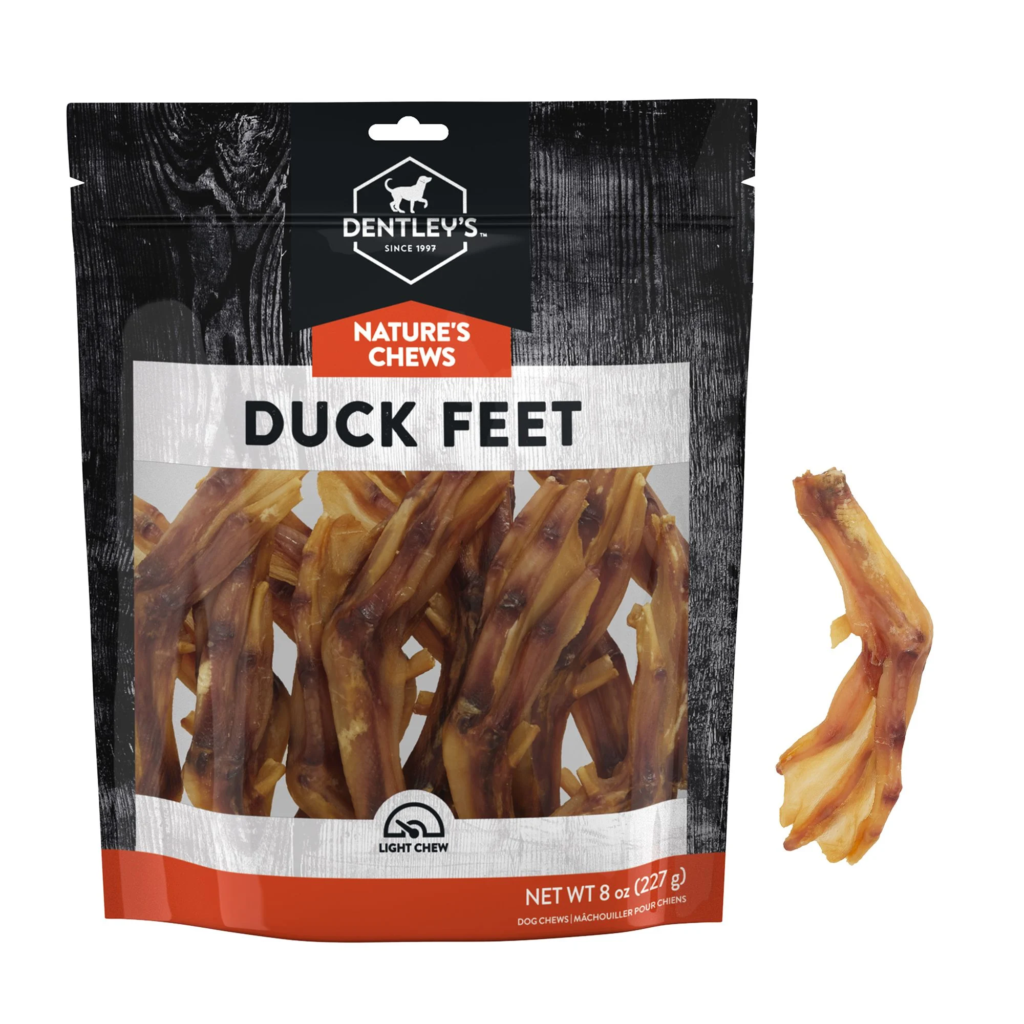 img_1761275706262_795_MqCWr4oLY.webp Dentley's Exotics Duck Feet All Life Stage Dog Chews - Duck - Image 1