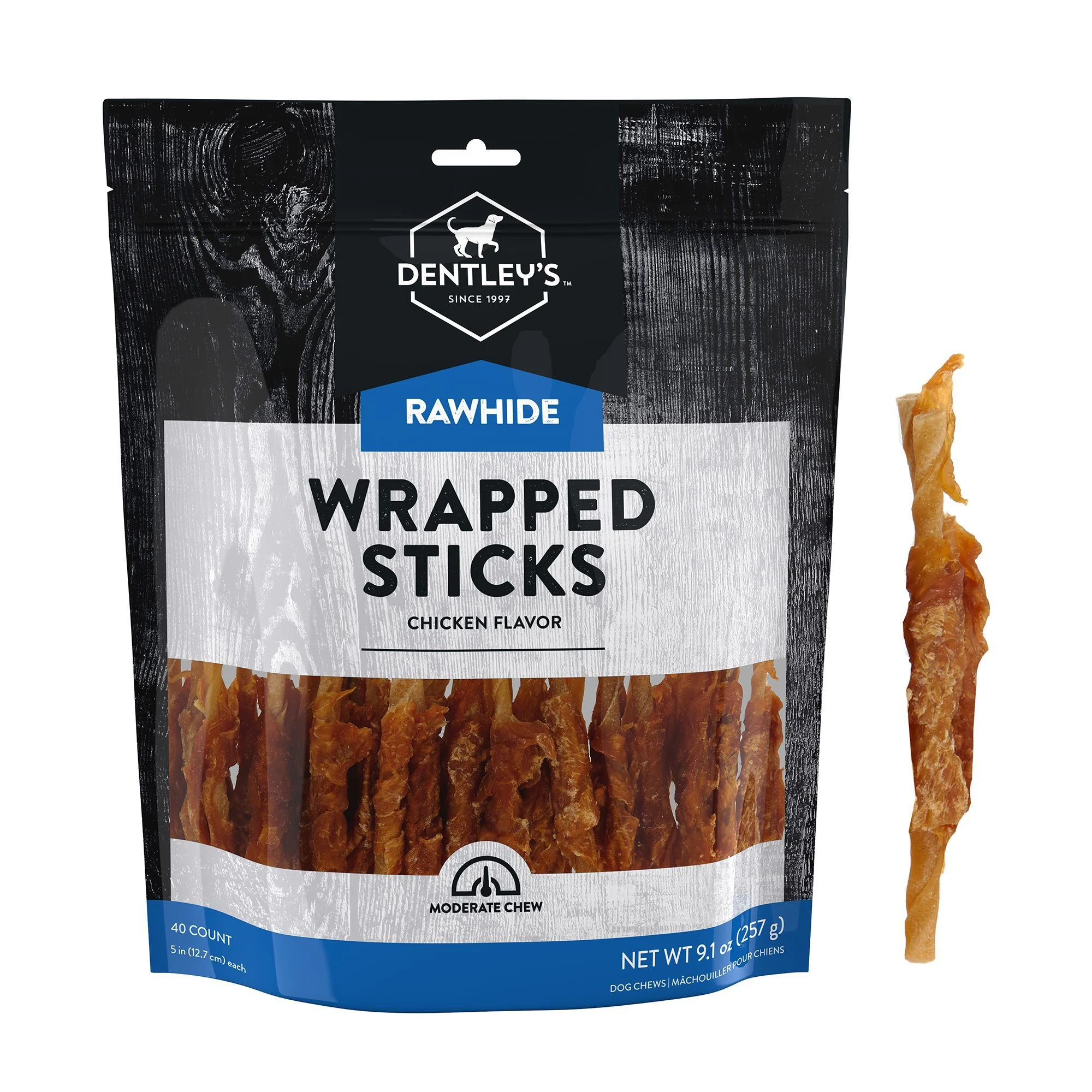 img_1761275739707_988_LsTGE0bwA.webp Dentley's® Gourmet 5" Retriever Sticks Dog Chew - Chicken - Image 1