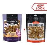 Dentley's Exotics Chicken Feet Dog Chews - Chicken - Image 2