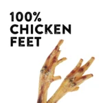 Dentley's Exotics Chicken Feet Dog Chews - Chicken - Image 5