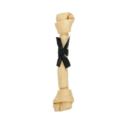 Thrills and Chills Pumpkin Spice Flavored Rawhide Bone Dog Treat