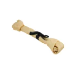 Thrills and Chills Pumpkin Spice Flavored Rawhide Bone Dog Treat - Image 2