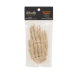 Thrills and Chills Rawhide Alternative Skeleton Hands Dog Treats 2 Count 4.9 OZ - Image 2