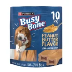 Purina® Busy Bone Small/Medium Dog Treat - Peanut Butter, Long-Lasting Chew, Produced in USA