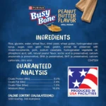 Purina® Busy Bone Small/Medium Dog Treat - Peanut Butter, Long-Lasting Chew, Produced in USA - Image 6