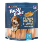 Purina® Busy Bone Small/Medium Dog Treat - Peanut Butter, Long-Lasting Chew, Produced in USA - Image 7