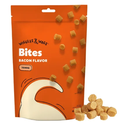 Wiggles & Wags Training Bites Bacon Dog Treats
