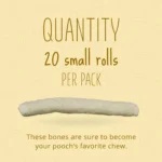 Better Belly Originals Rawhide Small Dog Treats - Real Beef Sirloin 10.5 oz - Image 9