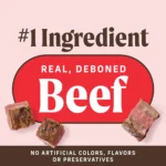 Merrick® Power Bites® Adult Dog Treats - Texas Beef, Soft & Chewy, Real Meat, Grain Free - Image 5