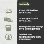Purebites® Freeze Dried Dog Treat - Beef - Image 5