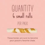 Better Belly Proteins Rawhide Small Dog Treats - Real Lamb - Image 7
