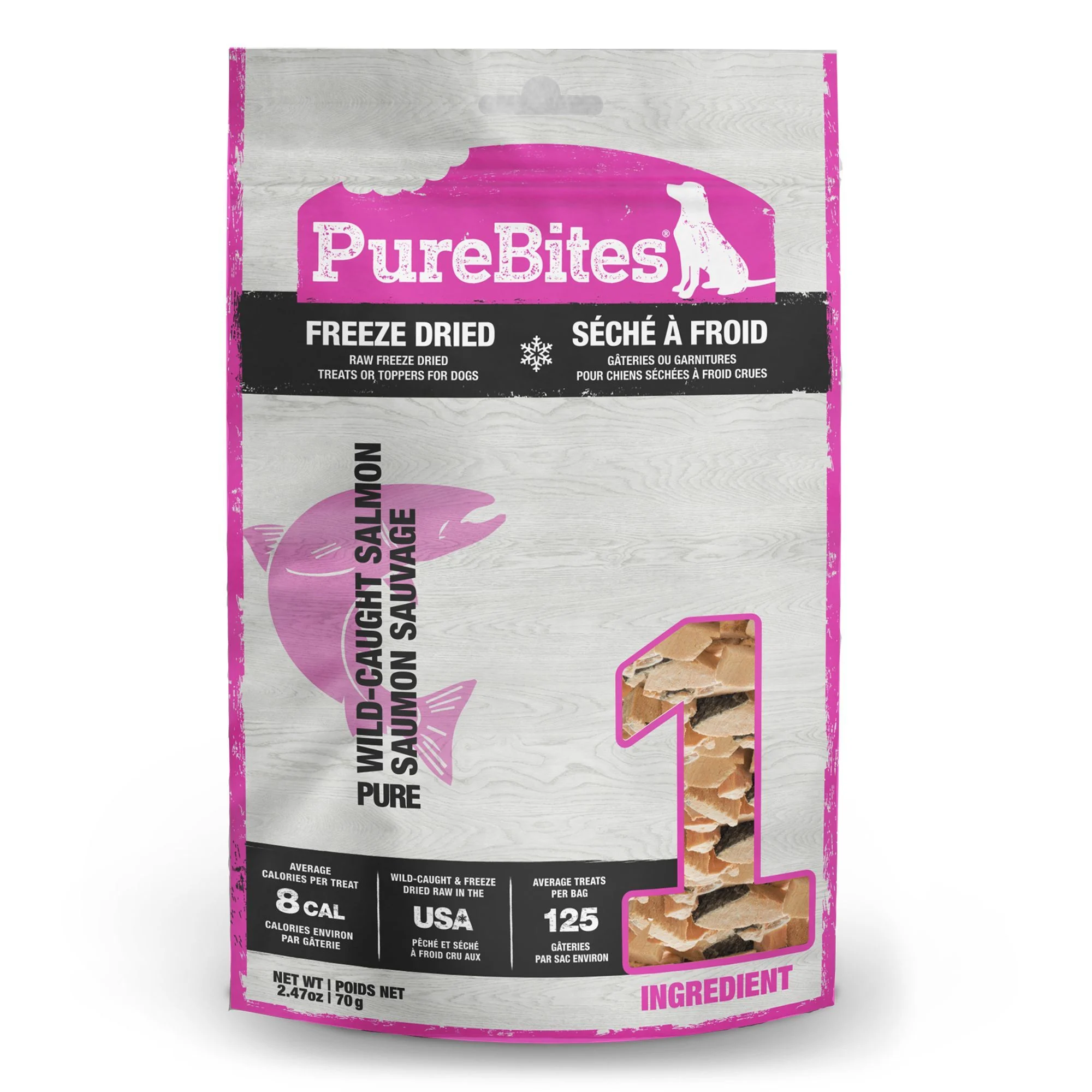 img_1761277674076_350_0RKMS4Tyf.webp Purebites® Freeze Dried Dog Treat - Salmon - Image 1