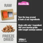 Purebites® Freeze Dried Dog Treat - Salmon - Image 4