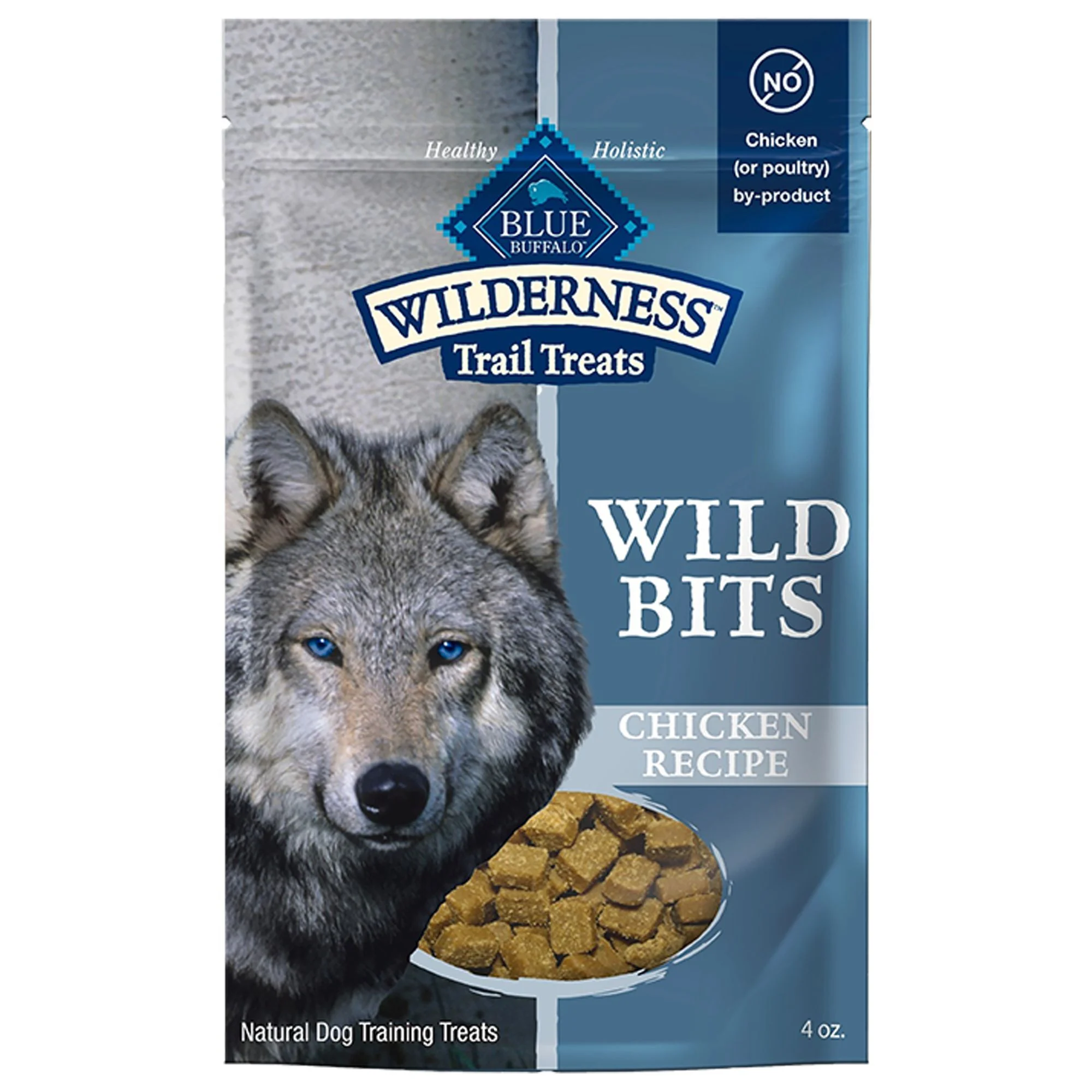 img_1761277703857_916_IHeBNmle5.webp Blue Buffalo® Wilderness™ Wild Bits Grain Free Adult Dog Treats - Chicken 4 oz - Image 1