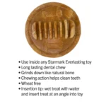 Starmark® Everlasting Treats Dog Toy Treat Insert - Bacon Flavor - Image 5