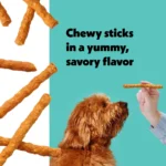 Wiggles & Wags Bacon & Cheese Meaty Sticks Dog Treats 6 OZ - Image 5