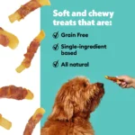 Wiggles & Wags Chicken & Sweet Potato Twists Dog Treats - Image 5