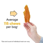 Wiggles & Wags Chicken Jerky Cuts Dog Treats - Image 3