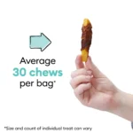 Wiggles & Wags Beef & Sweet Potato Twists Dog Treats 16 OZ - Image 3