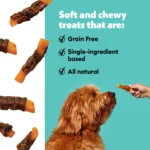 Wiggles & Wags Beef & Sweet Potato Twists Dog Treats 16 OZ - Image 5
