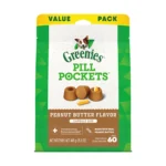 Greenies Pill Pockets Capsule Sized Peanut Butter Flavored Dog Treats - Pill Adminstration Assistant