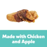 Wiggles & Wags Chicken & Apple Twists Dog Treats 16 OZ - Image 4
