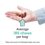 Wiggles & Wags Poppers Dog Treats 8 OZ - Image 3