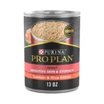Purina® Pro Plan Sensitive Skin & Stomach Adult Wet Dog Food - Classic Pate, Salmon & Rice, 13 oz