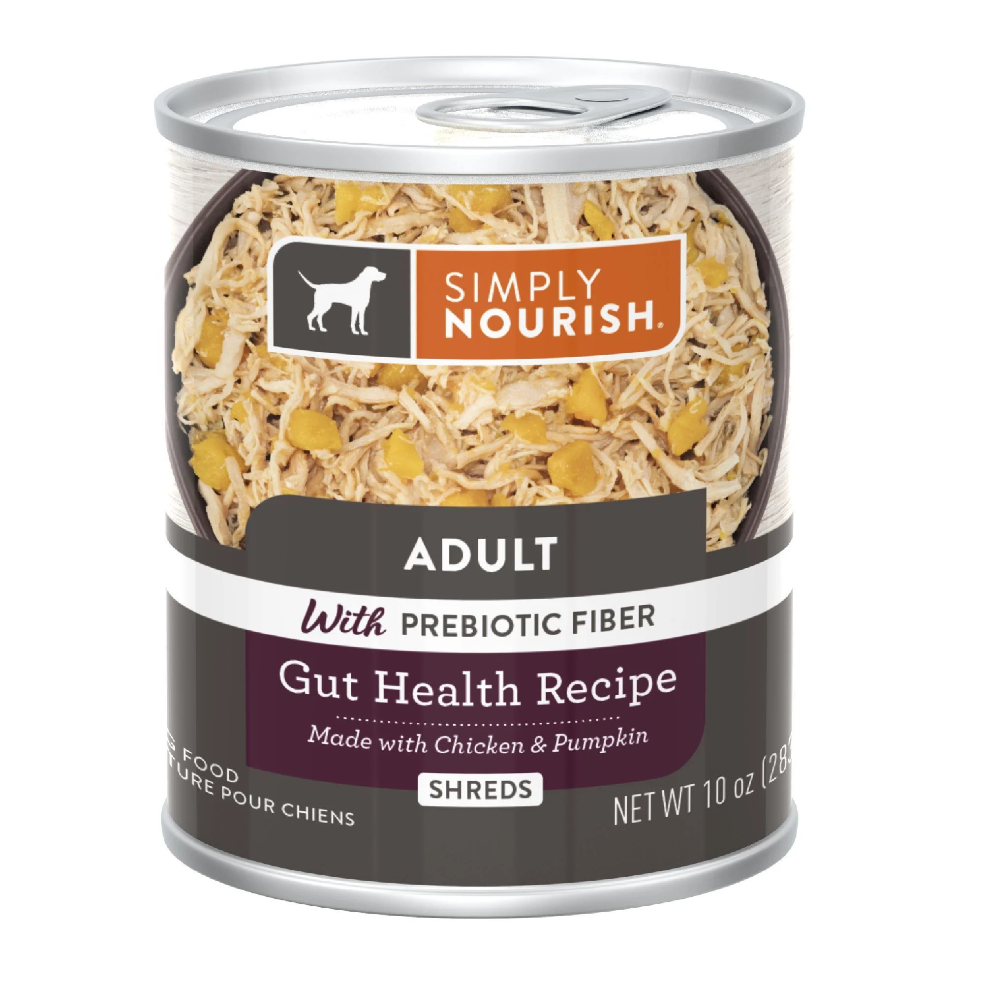 img_1761282472699_635_Bk-q4fMEk.webp Simply Nourish Gut Health Recipe Adult Dog Food - Chicken & Pumpkin, 10 OZ - Image 1