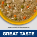 Hill's Science Diet Sensitive Stomach & Skin Adult Dog Wet Food - Chicken & Vegetable Stew, 12.5 oz - Image 3