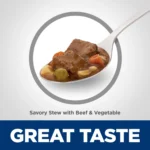 Hill's® Science Diet® Savory Stew Senior 7+ Wet Dog Food - Beef & Vegetable, 12.8 oz - Image 3