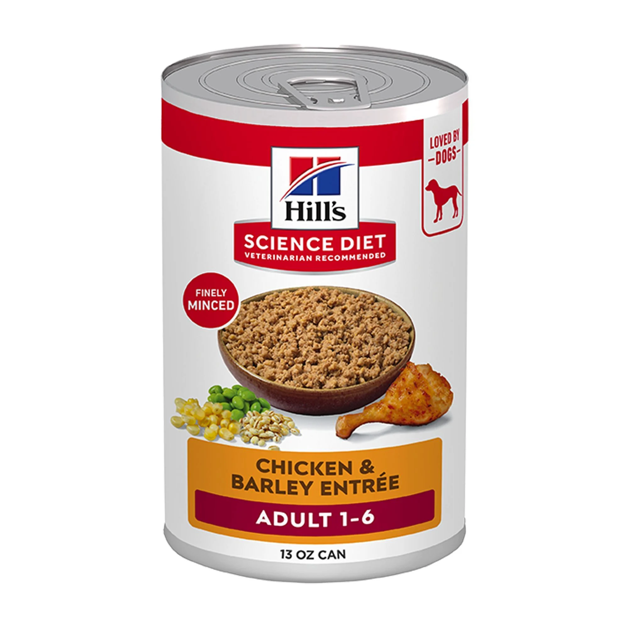 img_1761287467416_164_1MHFbb0AH.webp Hill's® Science Diet® Adult Wet Dog Food - Chicken & Barley, 13 oz - Image 1