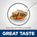 Hill's® Science Diet® Savory Stew Senior 7+ Wet Dog Food - Chicken & Vegetable, 12.8 oz - Image 3