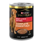 Purina® Pro Plan Complete Essentials Adult Wet Dog Food - Classic Pate, Beef & Rice, 13 Oz