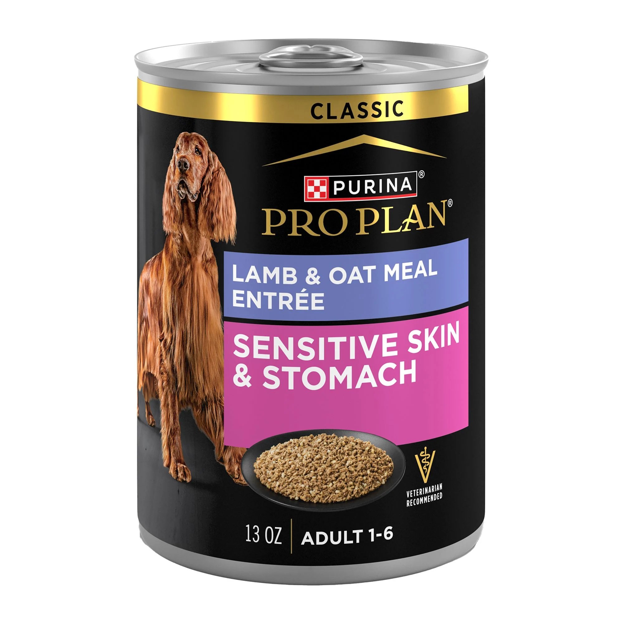 img_1761287556506_963_NQXLCHpwZ.webp Purina® Pro Plan Sensitive Skin & Stomach Adult Wet Dog Food - Classic Pate, Lamb & Oat Meal, 13 oz - Image 1
