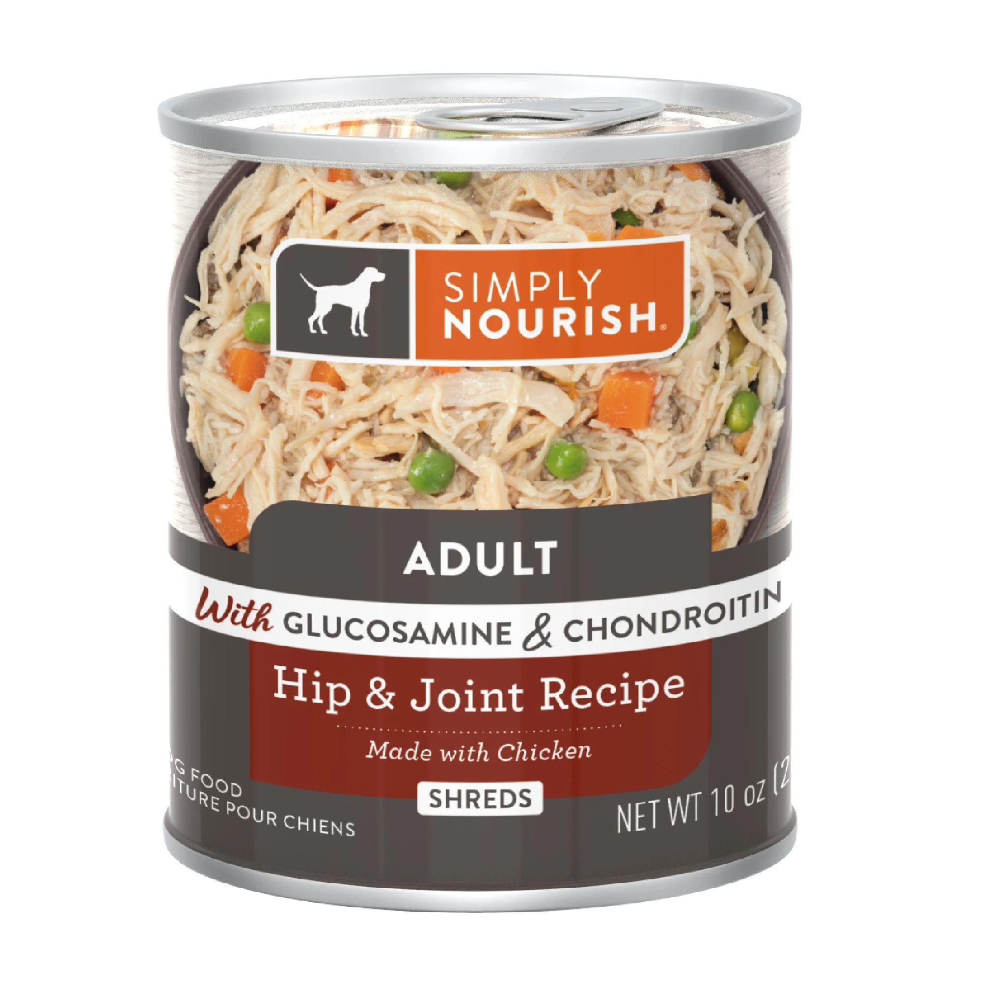 img_1761287613363_531_eIvd-jhdz.webp Simply Nourish Hip & Joint Recipe Adult Dog Food - Chicken, 10 OZ - Image 1