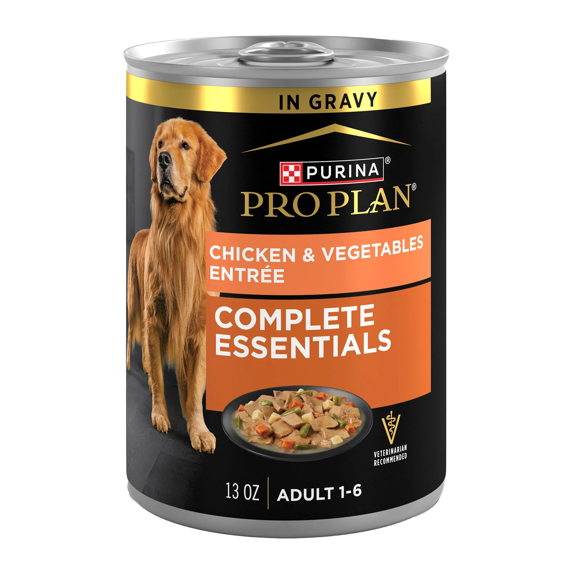 img_1761287646586_274__hjYgmdf9.webp Purina® Pro Plan Complete Essentials Adult Wet Dog Food - In Gravy, Chicken & Vegetables, 13 Oz - Image 1