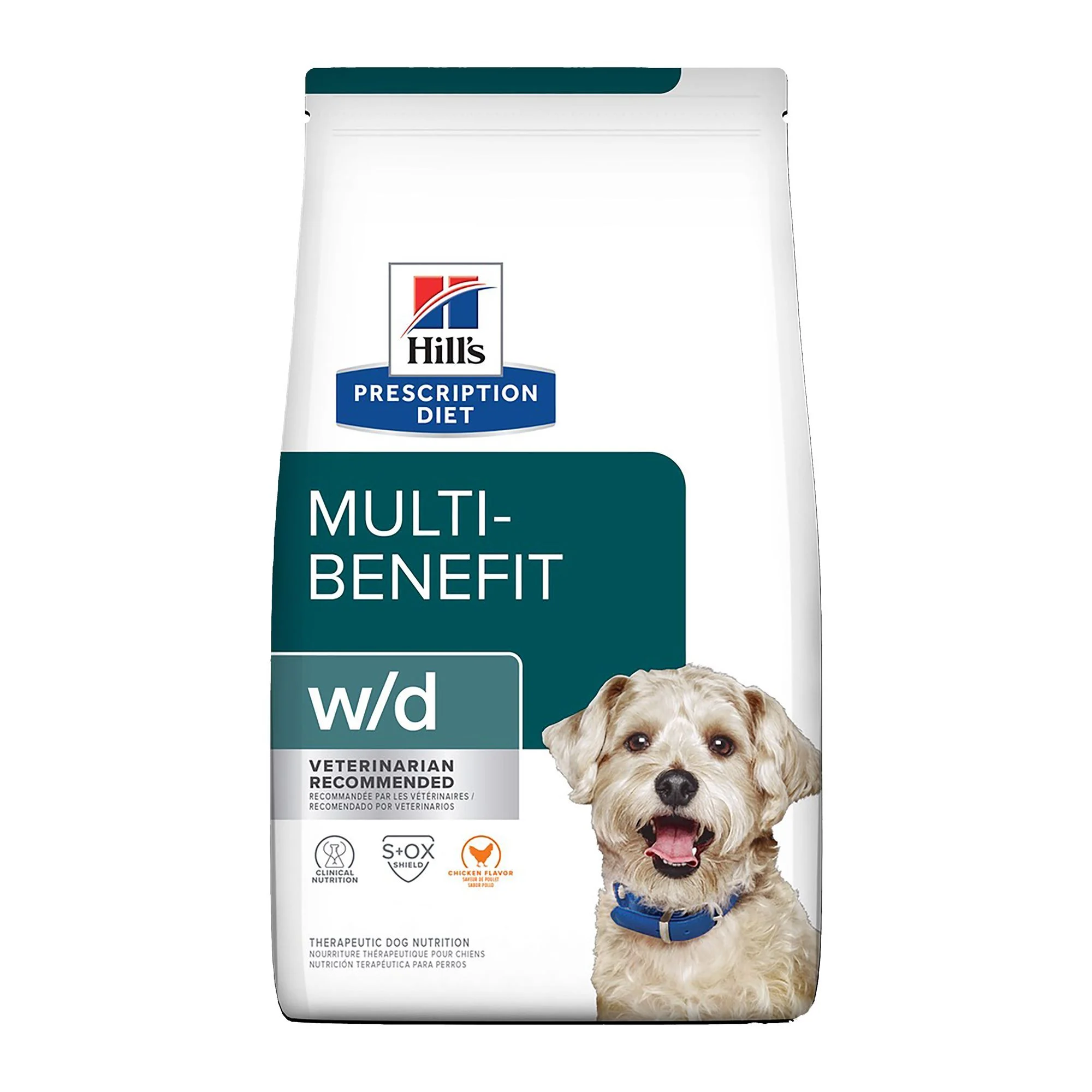 img_1761288357606_233_lvYg_96TlC.webp Hill's® Prescription Diet® w/d Digestive/Weight/Glucose Management Adult Dog Food - Chicken - Image 1