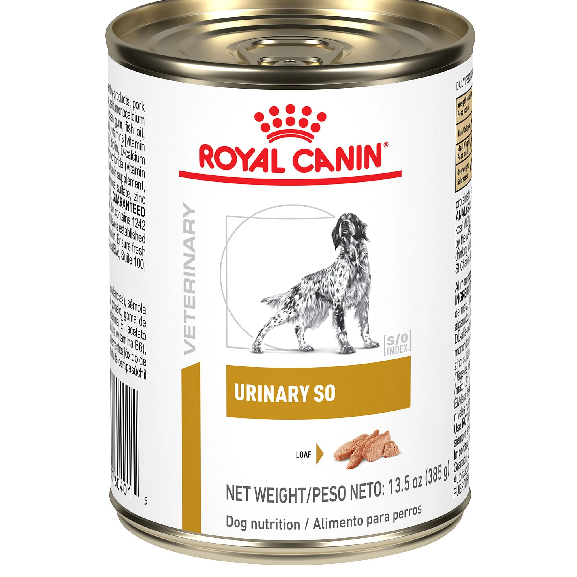 img_1761288747797_419_qNIGsw65qY.webp Royal Canin® Veterinary Diet Canine Urinary SO Adult Dog Loaf in Sauce Wet Food 13.5 oz can - Image 1